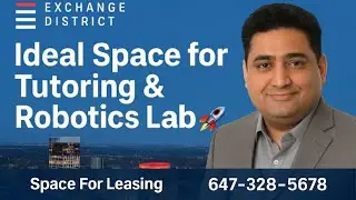 Tutoring, Computer & Robotics Lab Space for Lease in Mississauga | 4023 The Exchange 