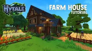 How to Build a Cozy Farm House | Hytale Tutorial