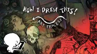 Explaining my Art Process for 30 Minutes (almost)