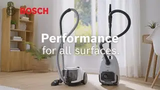 Bosch corded vacuum cleaners - power like a hurricane