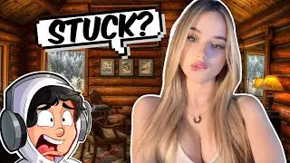 My CRUSH and I Got STUCK Inside a Cabin Together