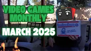 March 2025 Video Games Monthly Unboxing + Giveaway