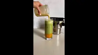 Nitro Mango Matcha Latte