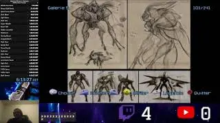Metroid Prime 2 Echoes 200% Speedrun Hard Mode (No Death) 2 Tries 6:13:27 RTA 5:24 IGT
