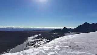Langjökull Glacier Iceland – Cinematic Drone 4K | Silent Aerial Calm