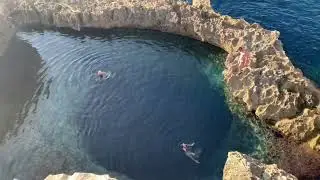 Auswandern nach Malta/Gozo 🇲🇹 | The blue hole Gozo 🌊