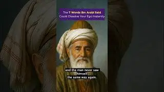 The 7 Words Ibn Arabi Said Could Dissolve Your Ego Instantly