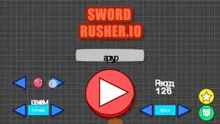 Играю в игру Rusher.io (новый рекорд)