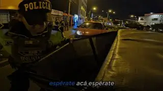 Intervenci&oacute;n policial 😅 / trabajando con Didi Food 