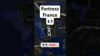 Fortress France | HOI4 WW2 Timelapse #hoi4 #shorts #ww2 #timelapse