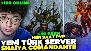 %50 FARM HER SAAT PVP OLAN YENİ T&Uuml;RK SERVER! Shaiya Comandante