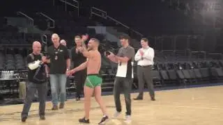 Conor McGregor becomes 'Connie Basketball' ahead of UFC 205