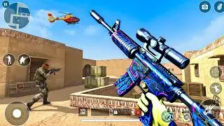 Counter Terrorist Gun Shooting - Cargo Yard Mission #1| Offline Shooting Game | Android Gameplay