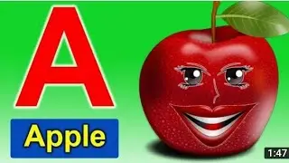 A apple-B ball-ABCD kids smart kids