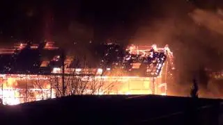 Grossbrand in Oberdiessbach (Bern, Schweiz)