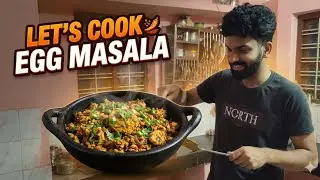 മുട്ട മസാല | Egg masala #calmevening #home #cooking 