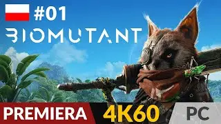Biomutant PL 🦗 #1 - odc.1 🌍 Premiera - klasy i początek przygody | Gameplay po polsku 4K