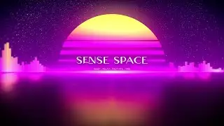 4K Retro Sunset Music Visualizer (2 Hours)