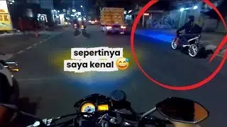 LAGI NYANTAI NR GAK SENGAJA KETEMU RIDER SATU INI ll #satriafu150 