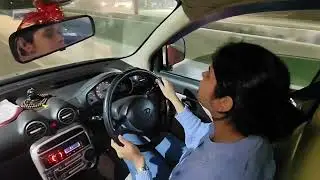 Night car driving school in lucknow || learn car driving || how to drive a car || girls car driving 