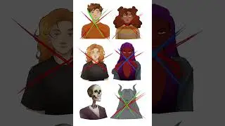 Impossible Art challenge #oc #art #character #arttiktok #artchallenge #artchannel #illustrator