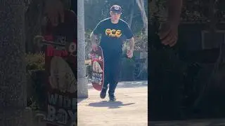Justin Damer on the Heroin Skateboards Mini Wide Boy. Available in store and online at LBSKATE.COM!