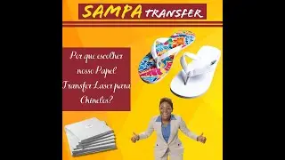 Como Personalizar Chinelos com Papel Transfer Laser Estampas Dur&aacute;veis e Profissionais