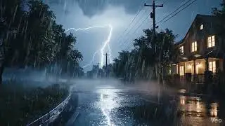 Heavy Rain Sounds for Focus 🌧️ Rain Ambience for Studying, Reading, Deep Work