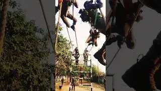 Commando 😱Obstacle Training #shorts #commando #obstacles