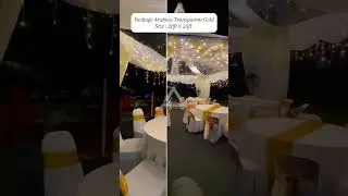 Arabian Transparent Gold - Intensive Canopy