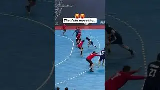 That fake move tho&hellip; 🥵🥵#handebol #balonmano #h&aring;ndball
