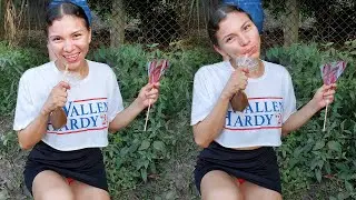 WENDY M&Eacute;NDEZ Pero que Hermosa G&uuml;erita Salvadore&ntilde;a - Parece que le Encanta el Color del Coraz&oacute;n