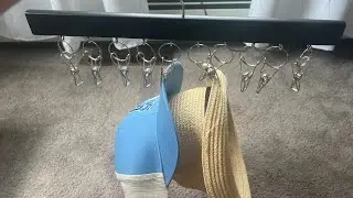 Review RESOVO Hat Organizer for Baseball Caps - Closet Organizer and Storage Solution