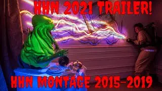 Halloween Horror Nights 2021 Trailer?! HHN Hollywood Montage 2015-2020!