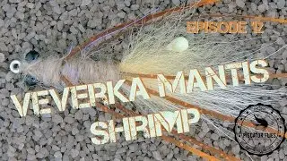 Tying Bob Veverka's Mantis Shrimp Saltwater Bonefish Fly pattern - Episode 12 Piscator Flies