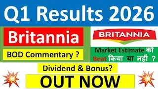 BRITANNIA Q1 results 2026 | BRITANNIA results today | BRITANNIA Share News | BRITANNIA latest news