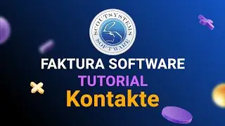 Kontakte anlegen - Faktura Software Business Tutorial Kunden anlegen Scoutsystems Software