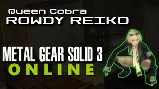 MGO1 - [ Rowdy Reiko ] ALL Codecs, Animation, Special Items and Ability