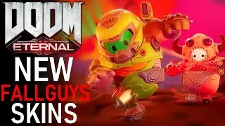 Doom Eternal - ALL Fall Guys Skins Revealed