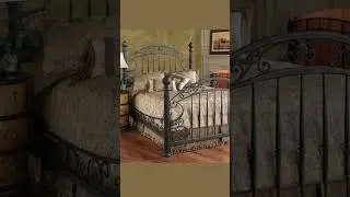 cama em espiral volutas serralheria art&iacute;stica