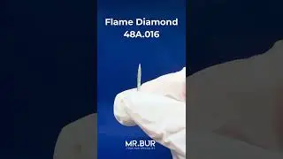 Flame Coarse Bur | Diamond Dental Bur