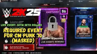 WWE 2K25 SOTM: Seth Rollins - Unlocking McIntyre (REQUIRED for CM Punk '10 Masked Persona Card!)
