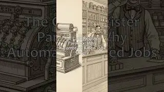 The Cash Register Paradox: Why Automation Killed Jobs Slowly #History #Economics