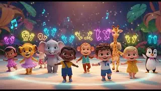 Animal Moves &ndash; Head to Toes | Fun Action & Movement Song for Kids | Nursery Rhymes