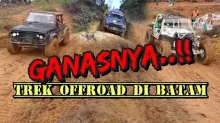 Ganasnya.. !!! Trek Terjal Offroad Hang Nadim Batam #offroad #Lumpur #terjal #HangNadimBatam