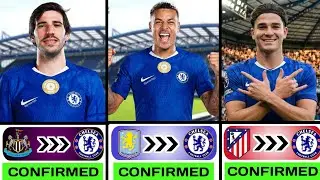 Chelsea Confirmed Summer Transfer 2026 Target,✅ FT. Rogers to Chelsea, Alvarez to Chelsea...🤯🔥