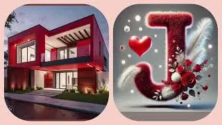 All alphabet 🤩 name's first letter 💗🤗💜 for favorite house 🤩🏩