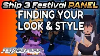Finding Your Look & Style ft. @driprappy - PSO2 NGS || Ship 3 Festival Panel