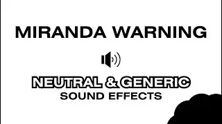 Miranda Warning 