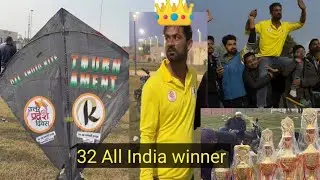 All India winner 🏆 Nawab kite club Lucknow 2026 last pech Shandaar kata #kitetournament#lucknow